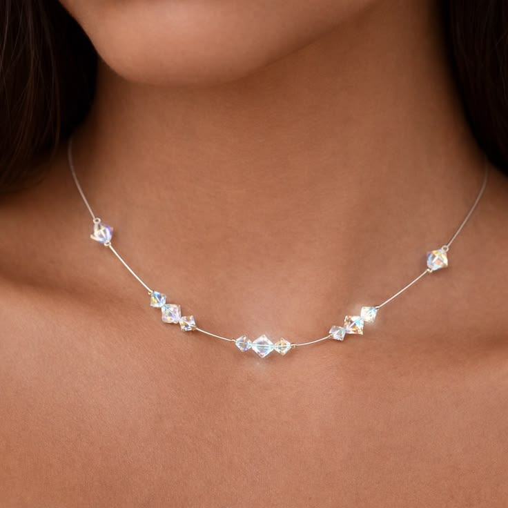 Aurora Silver Necklace