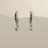 Silver Drop Earrings
